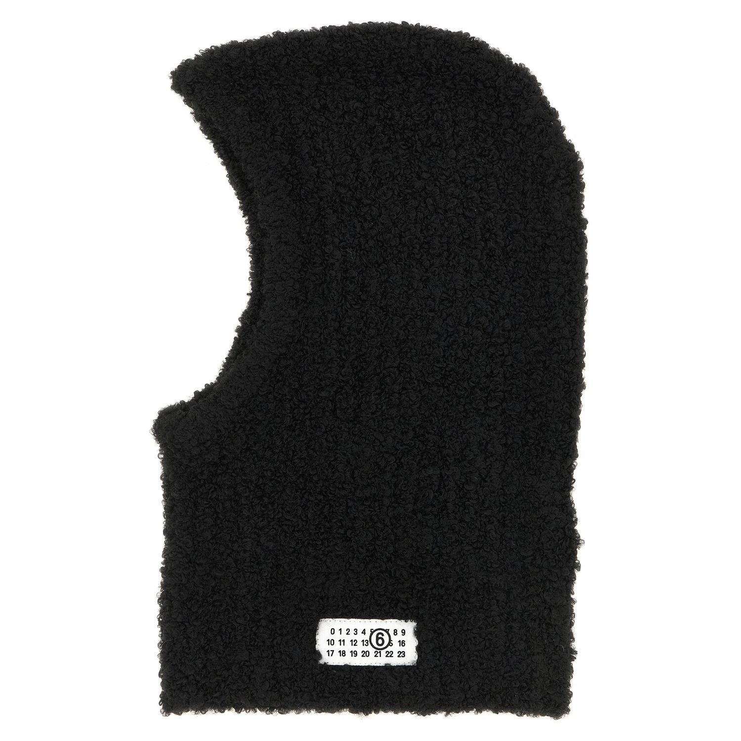 MM6 Maison Margiela Black Marabou Hat