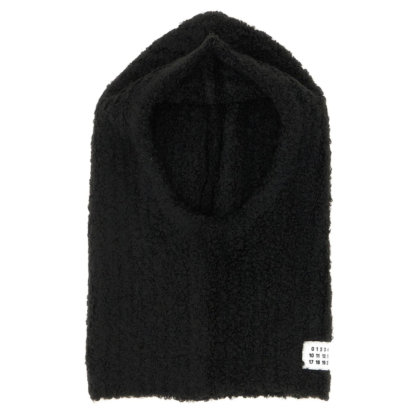 MM6 Maison Margiela Black Marabou Hat