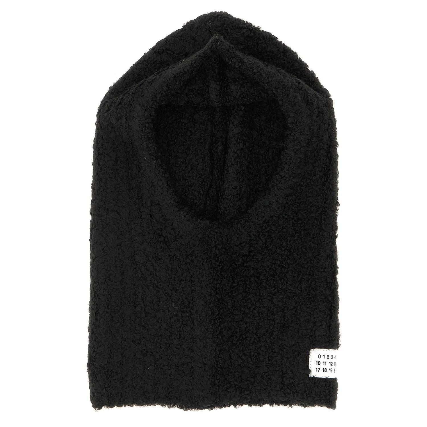 MM6 Maison Margiela Black Marabou Hat