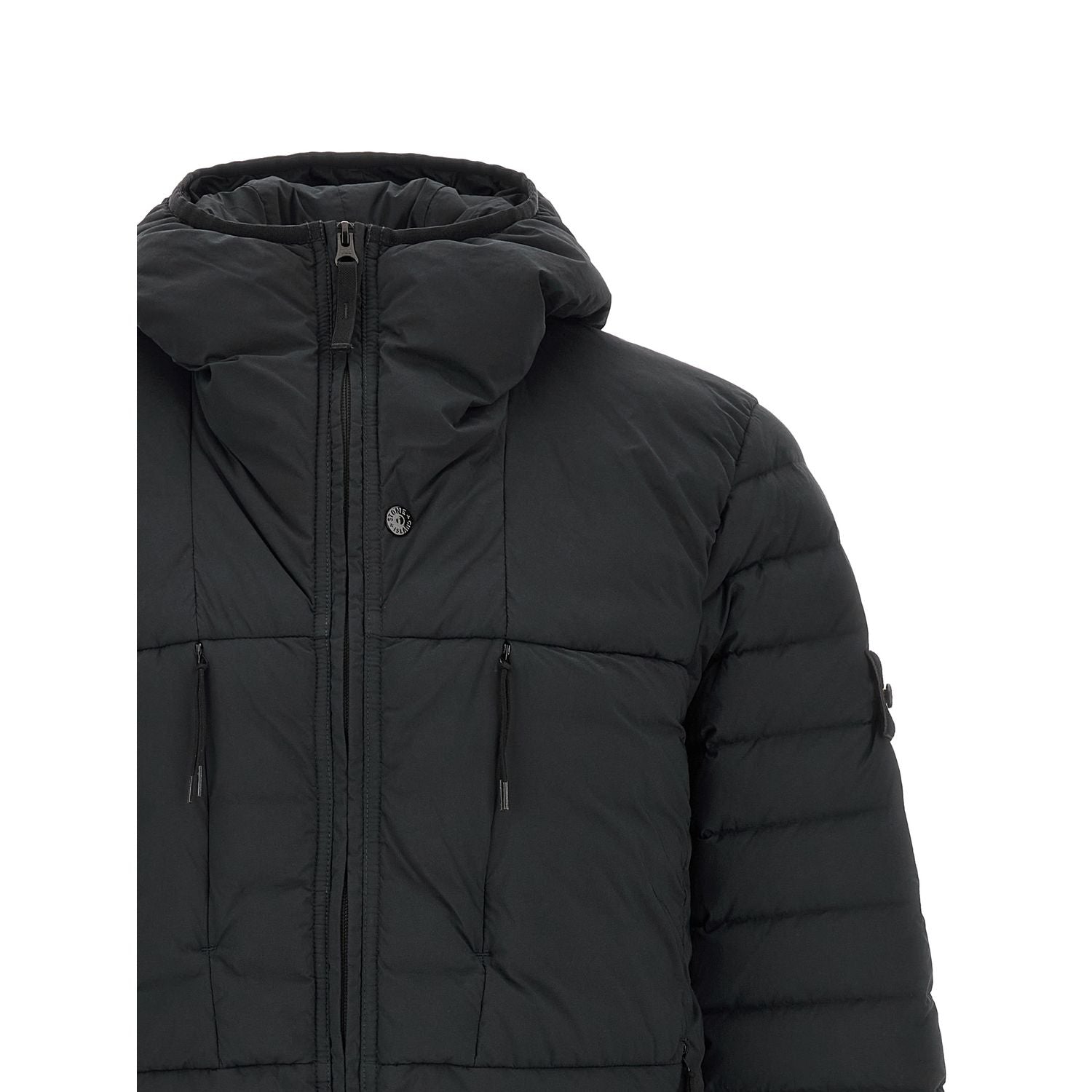 Stone Island Black Polyamide Shell Jacket