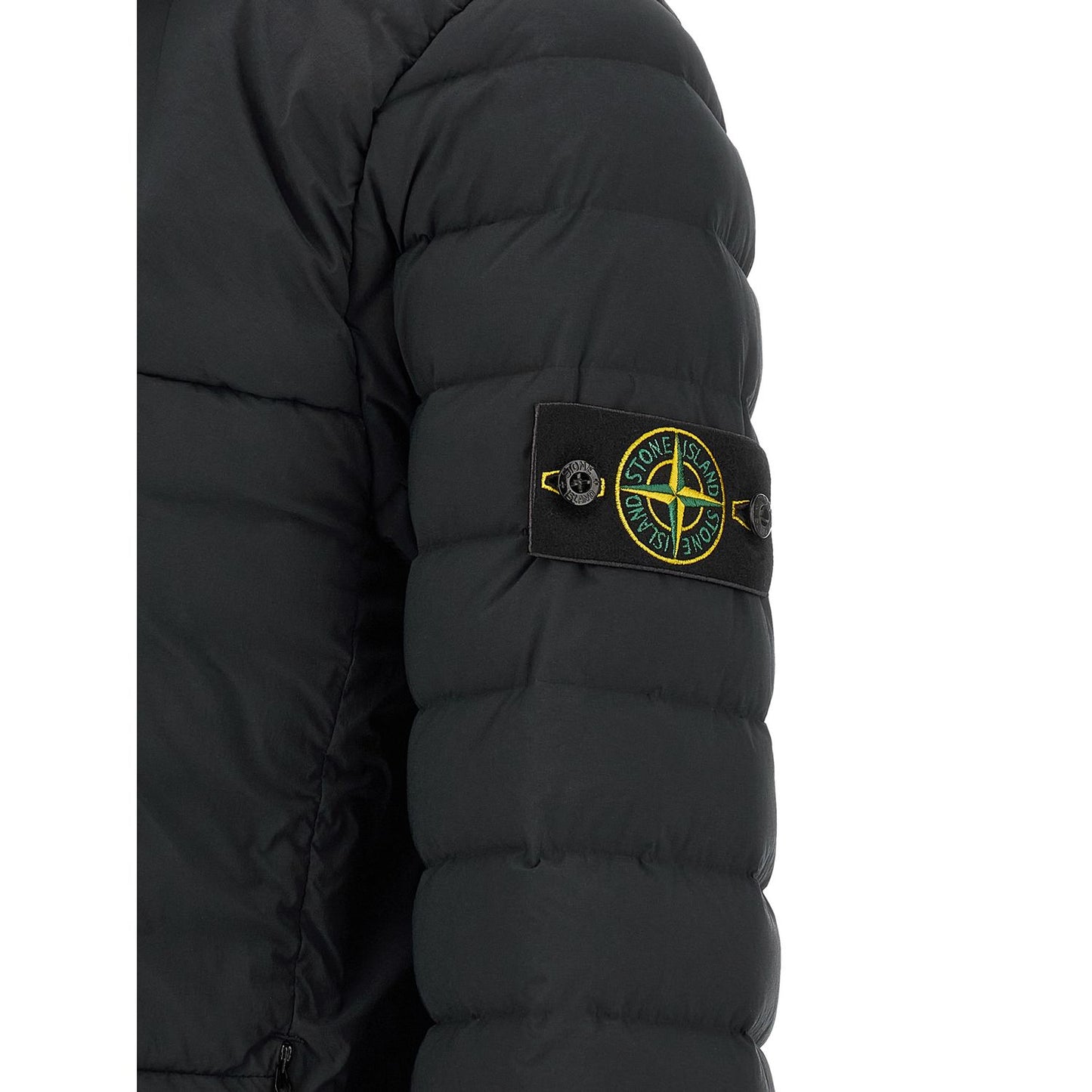 Stone Island Black Polyamide Shell Jacket