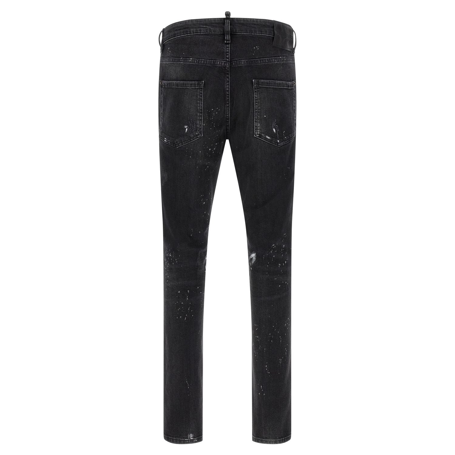 Dsquared² Black Cotton Slim Fit Jeans
