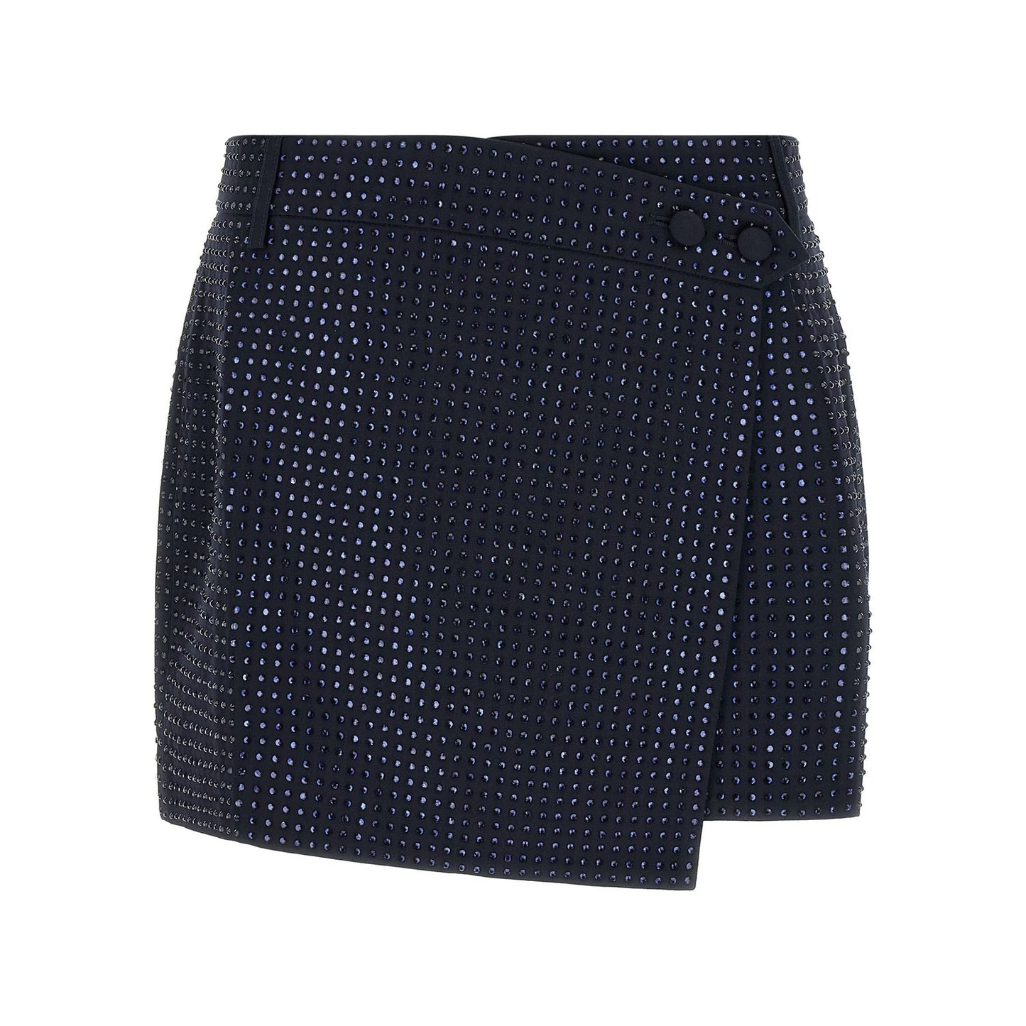 PINKO Blue Polyester Long Skirt