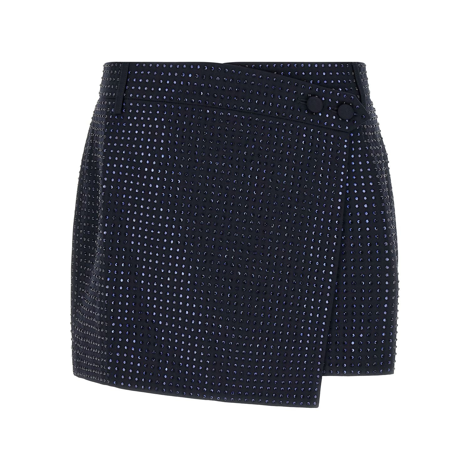 PINKO Blue Polyester Long Skirt