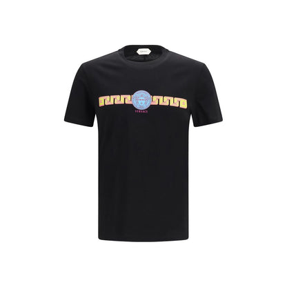 Versace Black Cotton T-Shirt