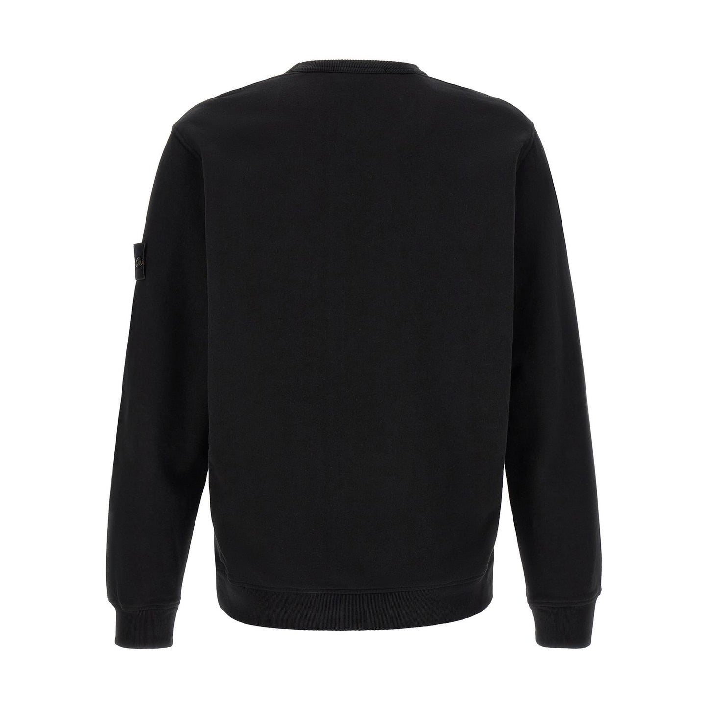 Stone Island Black Cotton Sweatshirt