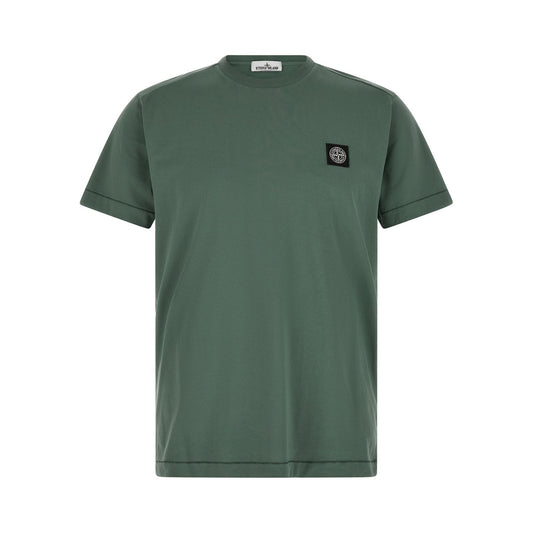 Stone Island Bicolor Cotton T-Shirt
