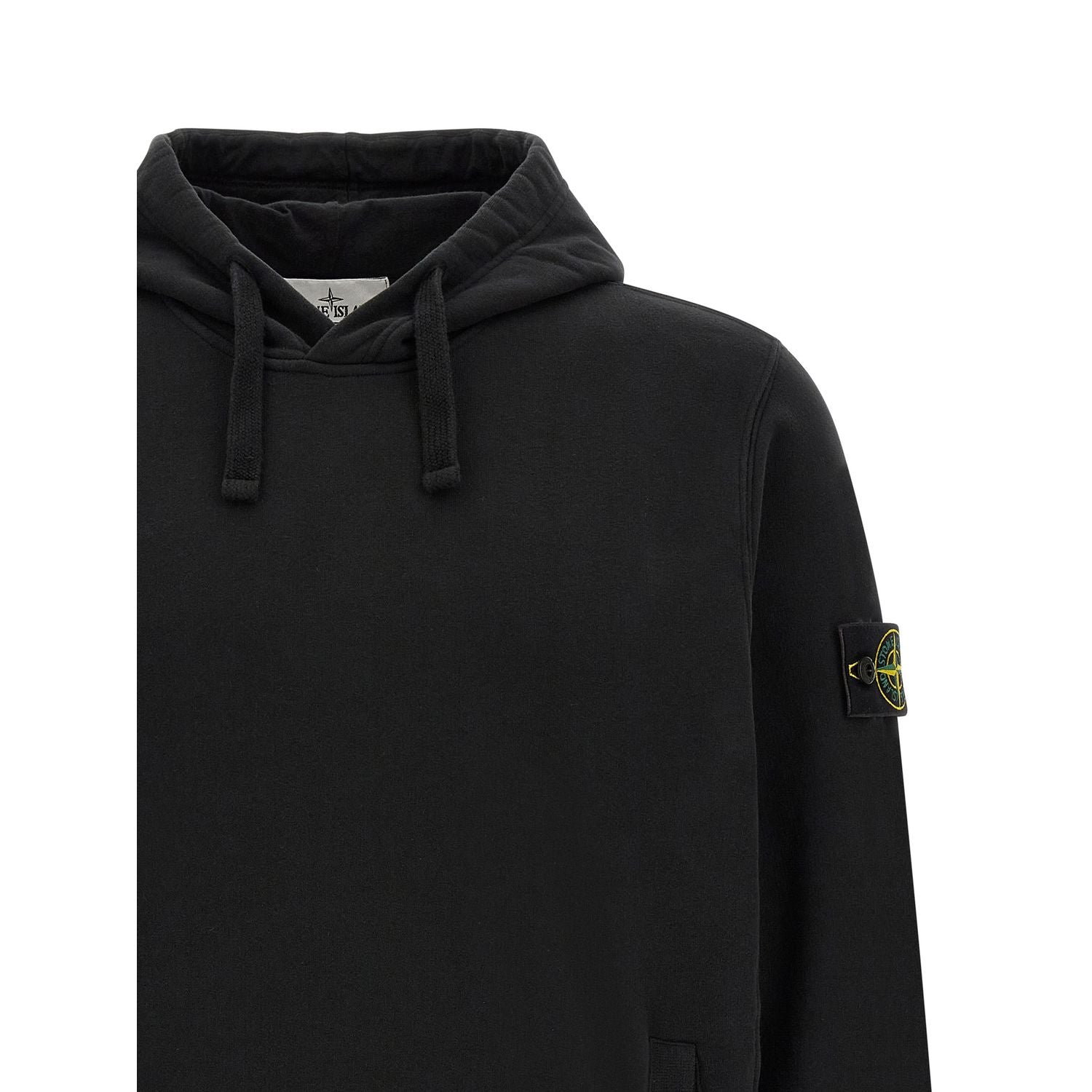 Stone Island Black Cotton Sweatshirt