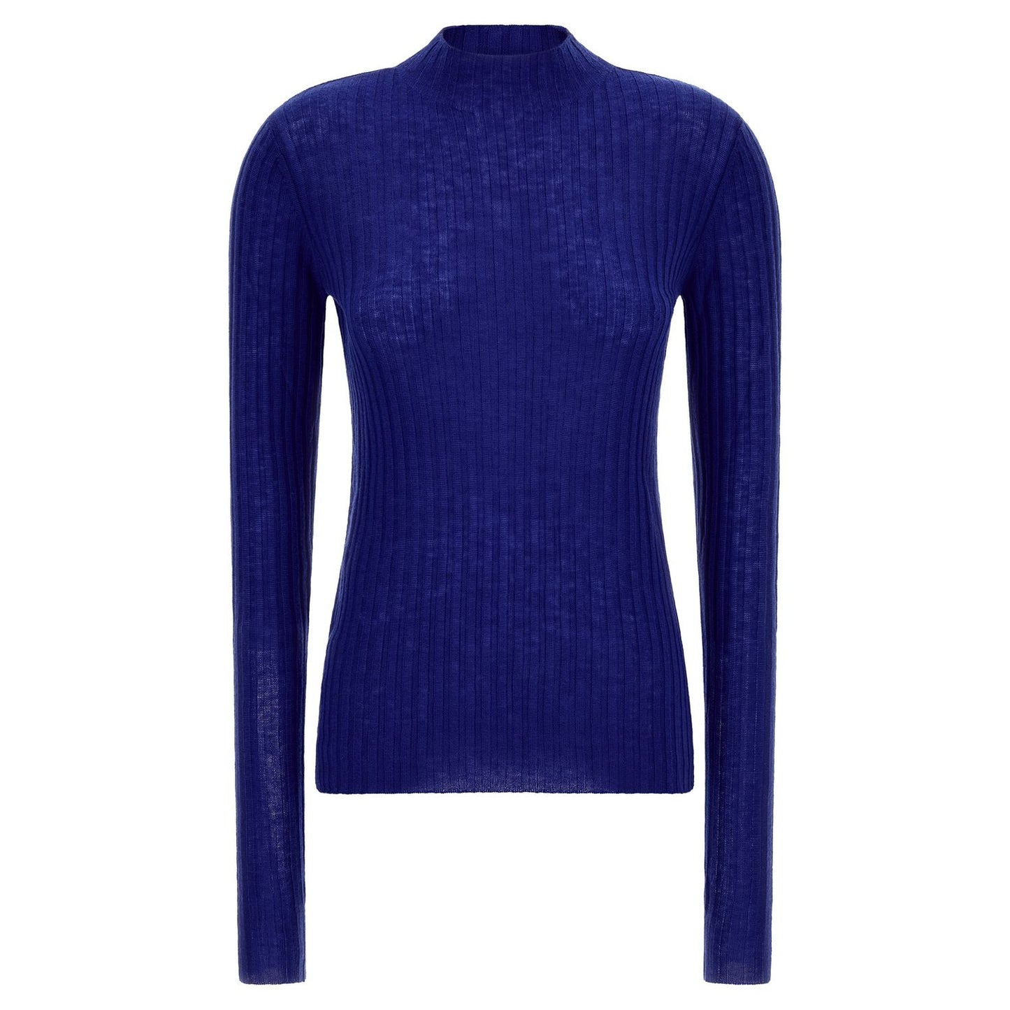 PINKO Blue Wool Cardigan