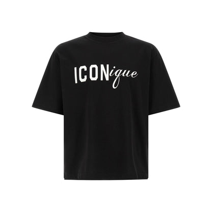 Dsquared² Black Cotton T-Shirt