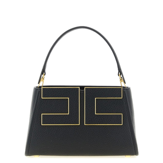 Elisabetta Franchi Black Polyester Handbag