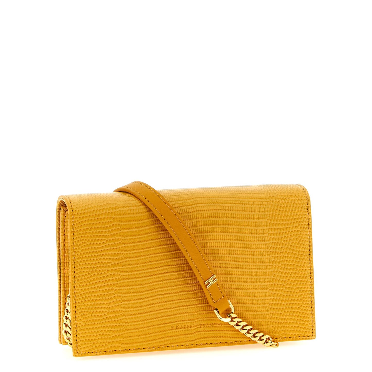 Elisabetta Franchi Beige Polyester Crossbody Bag