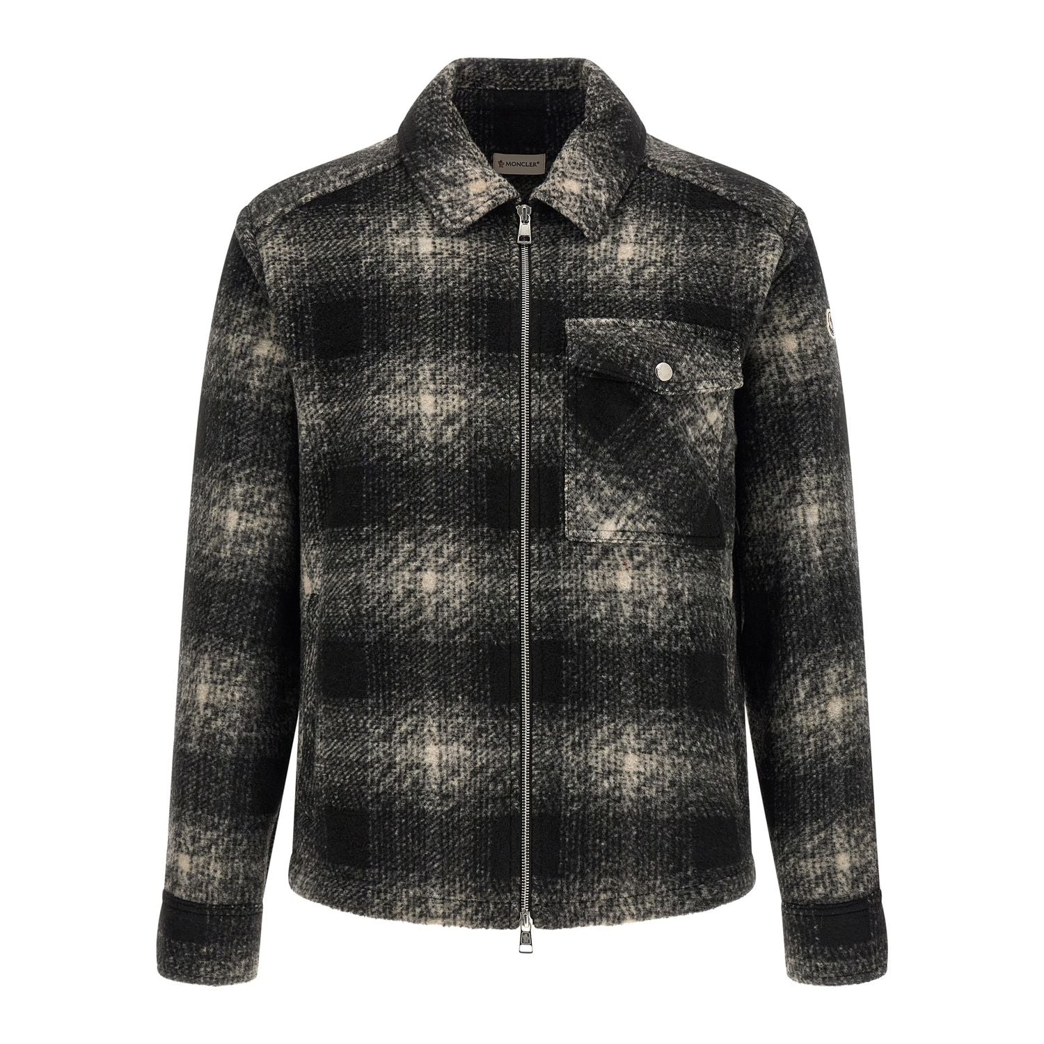 Moncler Gray Polyester Blouse