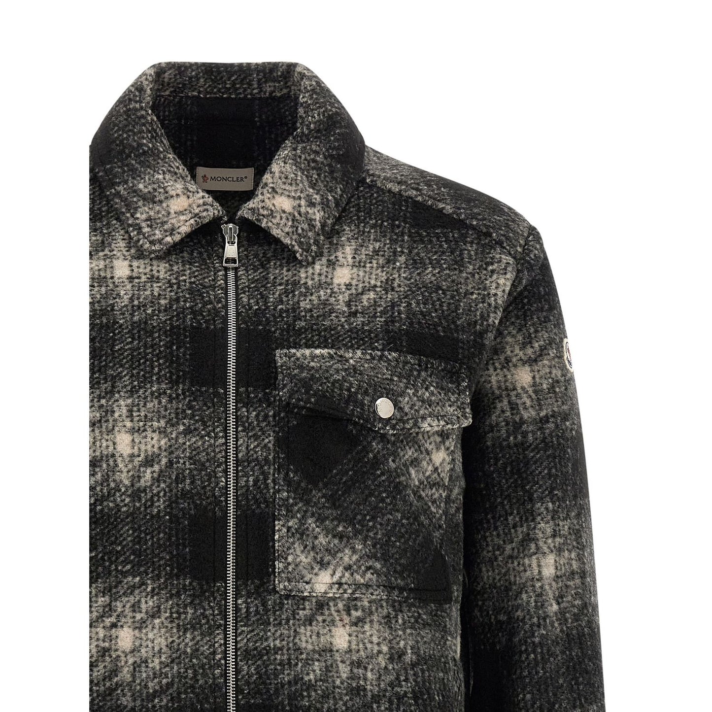 Moncler Gray Polyester Blouse