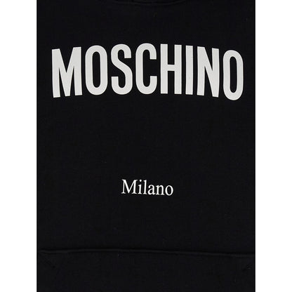 Moschino Black Cotton Sweatshirt
