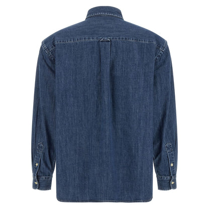 Polo Ralph Lauren Blue Cotton Blouse