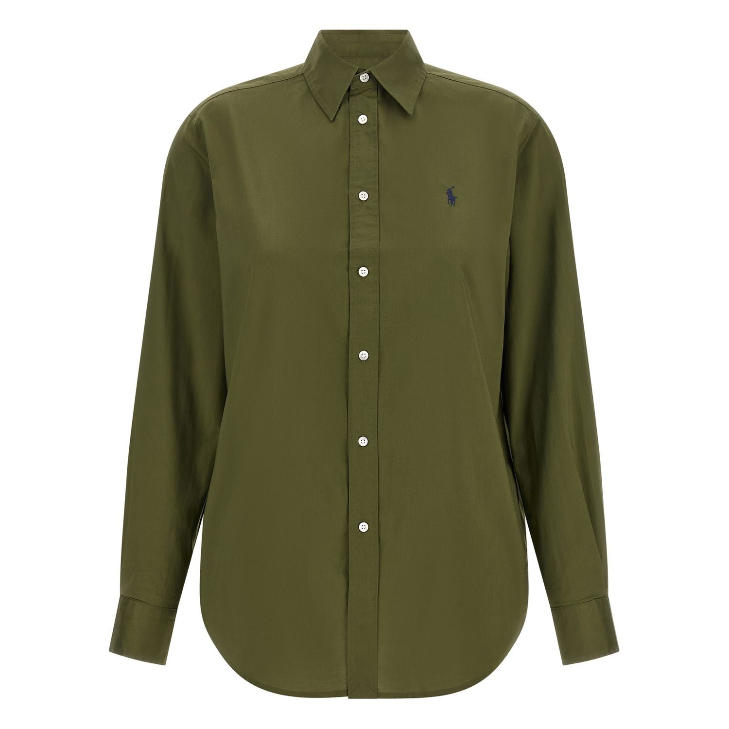 Polo Ralph Lauren Bicolor Cotton Blouse