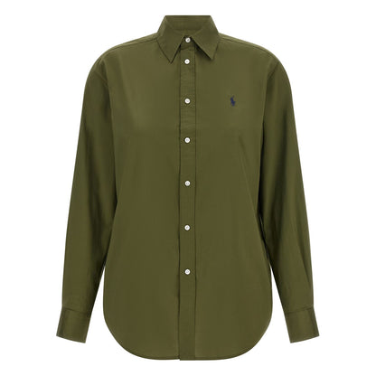 Polo Ralph Lauren Bicolor Cotton Blouse