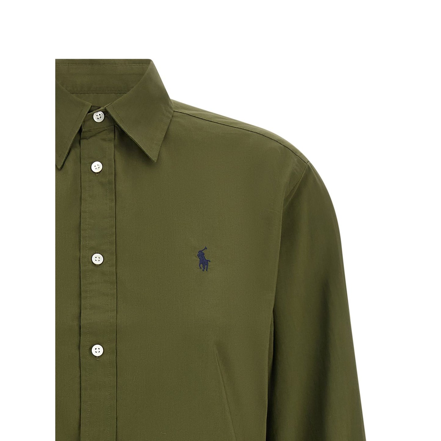 Polo Ralph Lauren Bicolor Cotton Blouse