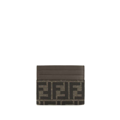 Fendi Brown Polyester Wallet