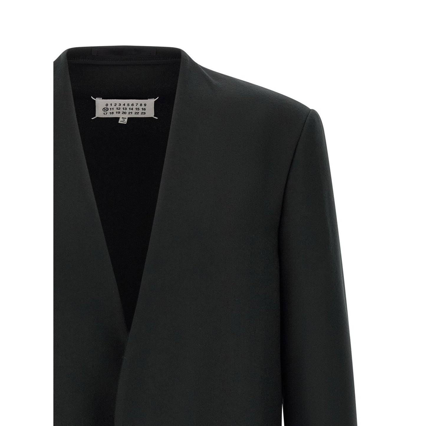 Maison Margiela Black Virgin Wool Blazer