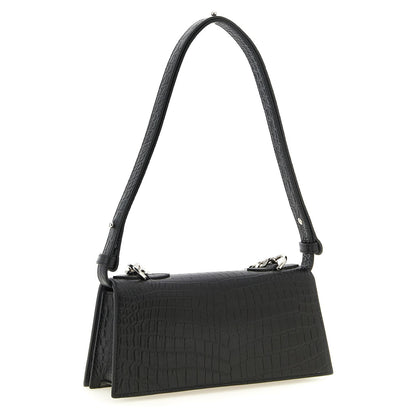Alexander McQueen Black Calfskin Shoulder Bag