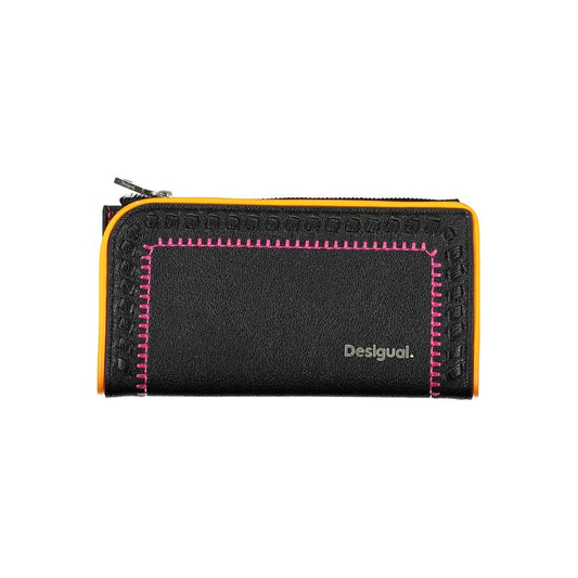 Desigual Black Polyurethane Women's Wallet
