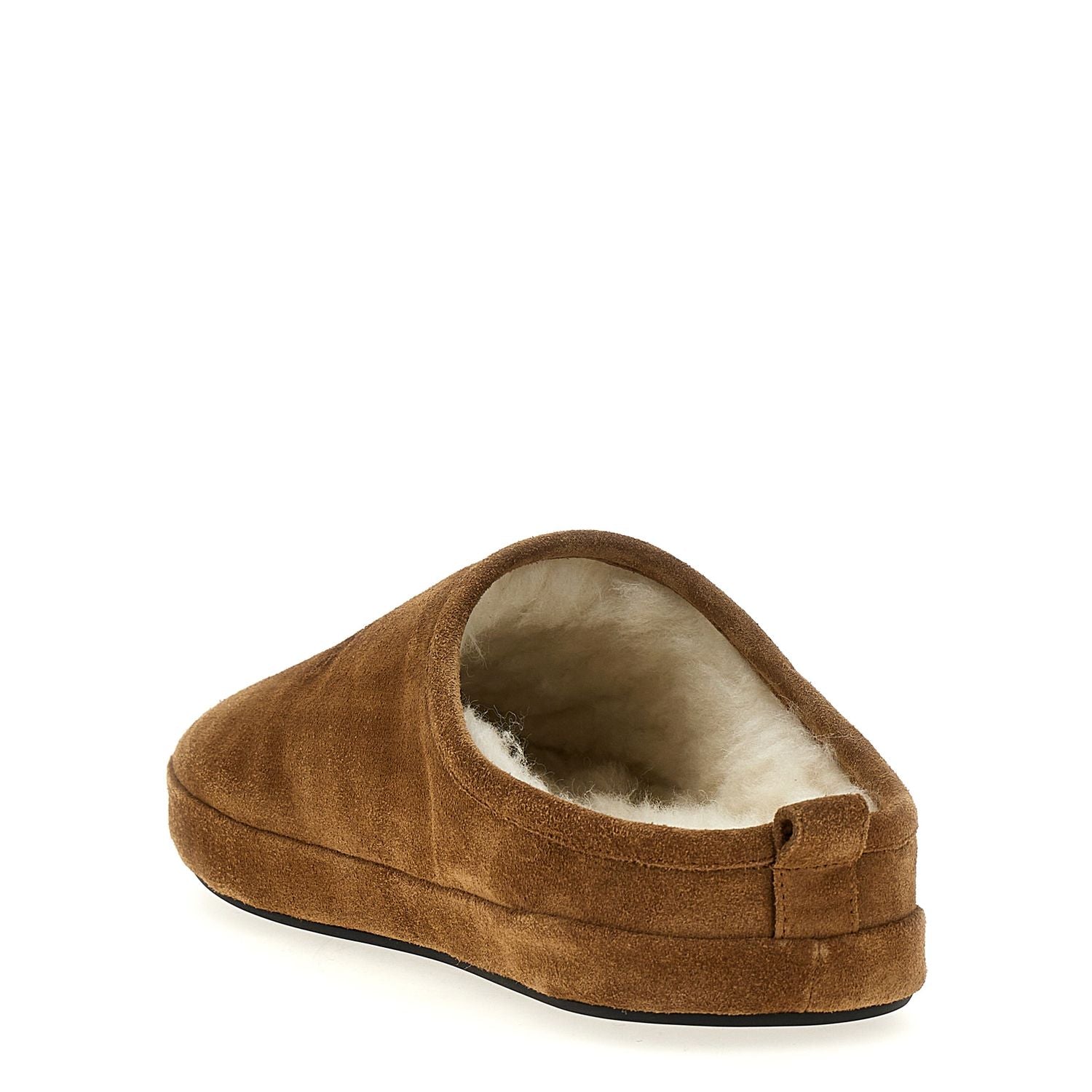 Balenciaga Brown Calfskin Mules