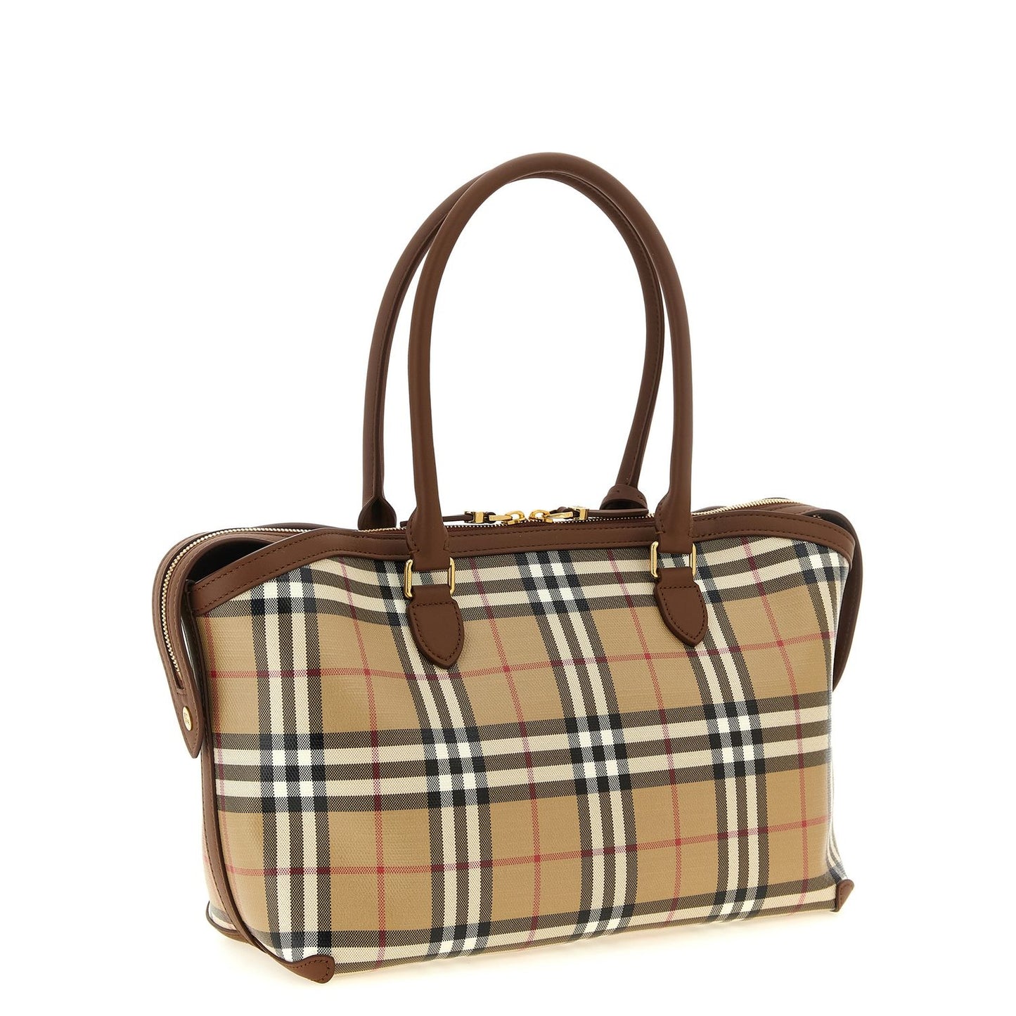Burberry Beige Cotton Tote Bag