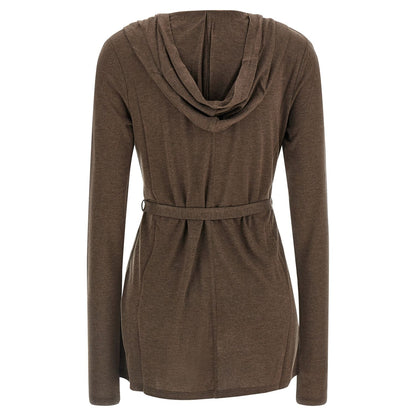 Max Mara Brown Lyocell Cardigan