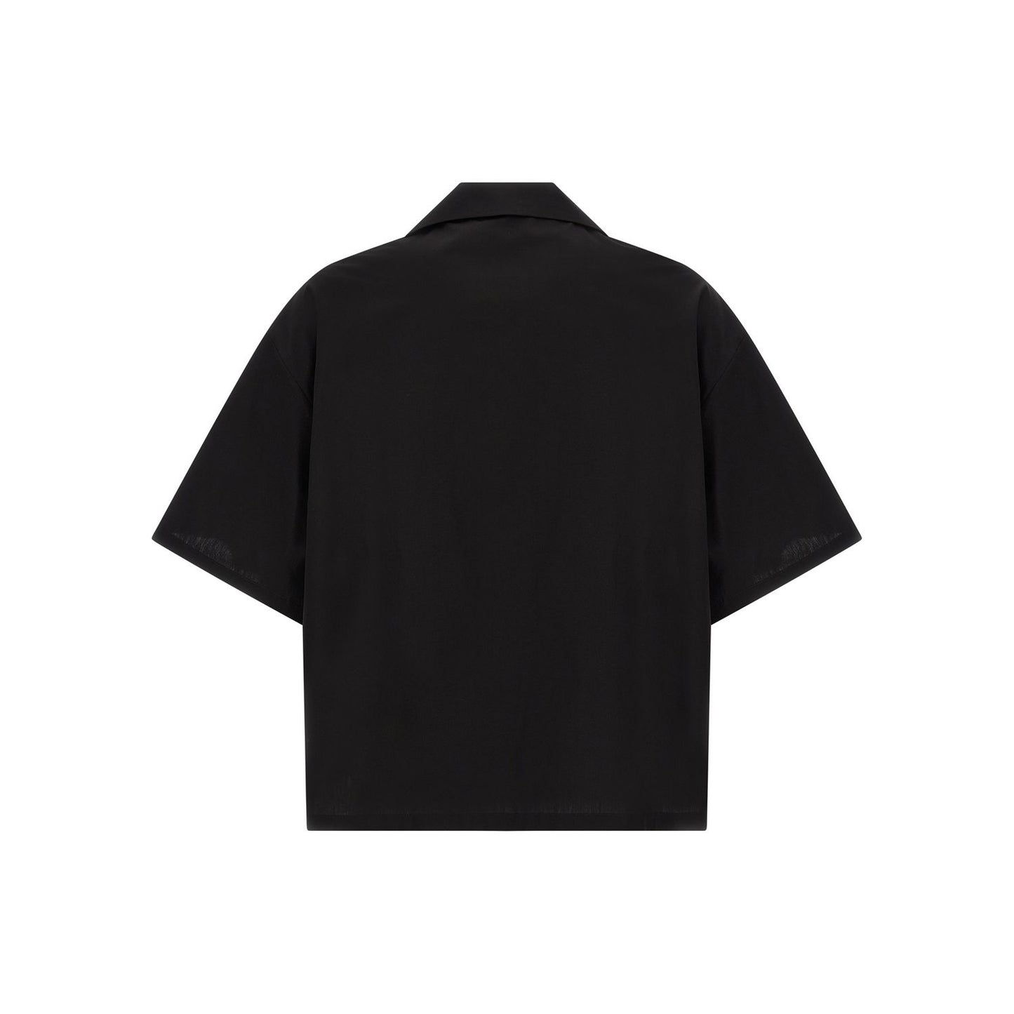 Balenciaga Black Cotton Blouse