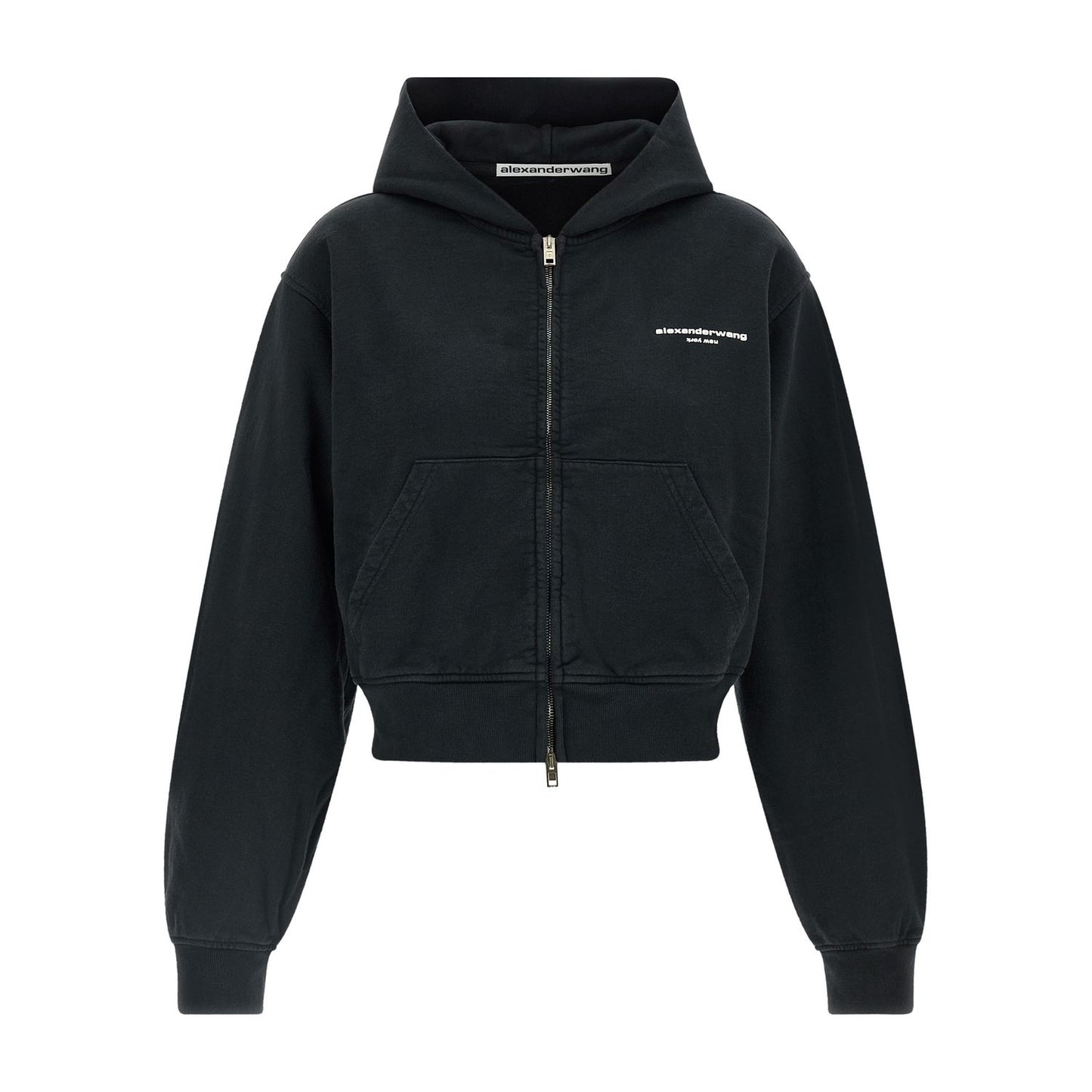 Alexander Wang Black Cotton Sweatshirt