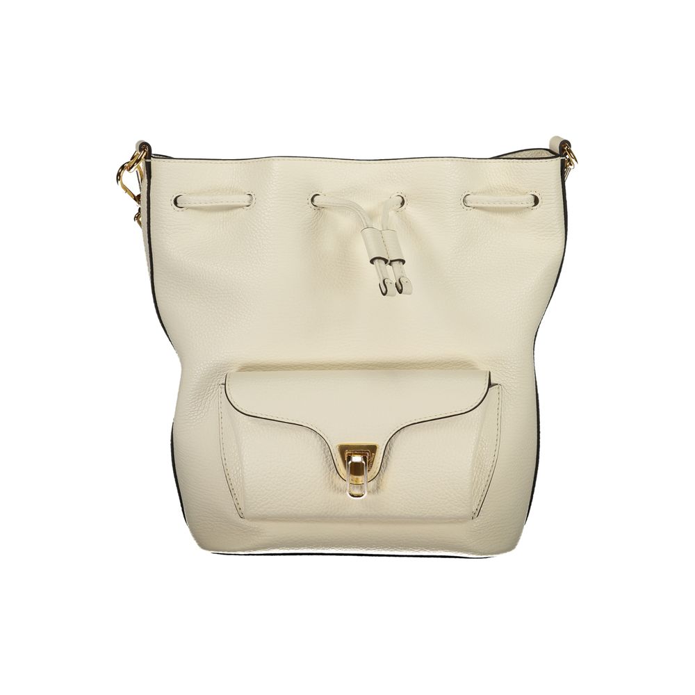 Coccinelle White Leather Women's Bag
