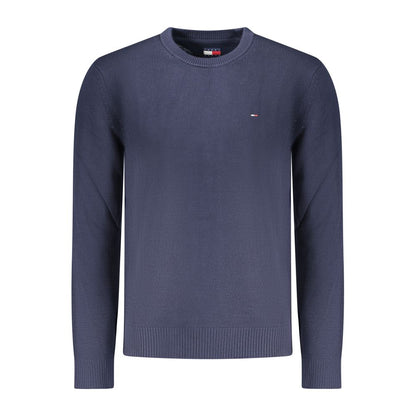 Tommy Hilfiger Blue Cotton Men's Sweater