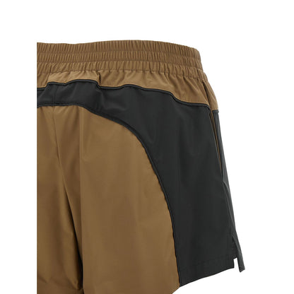 Balenciaga Brown Polyester Bermuda Shorts
