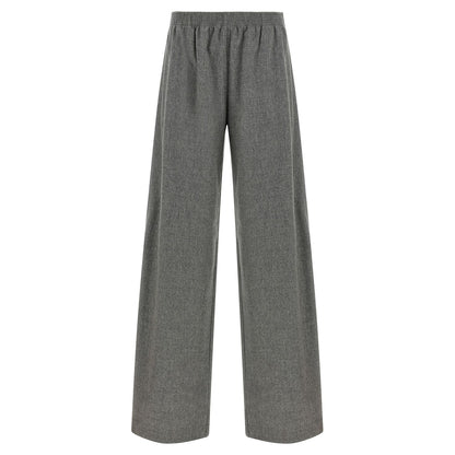 Fabiana Filippi Gray Virgin Wool Cargo Pants