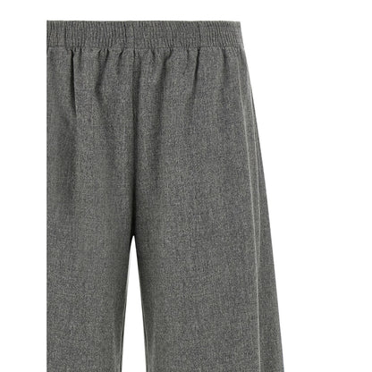 Fabiana Filippi Gray Virgin Wool Cargo Pants
