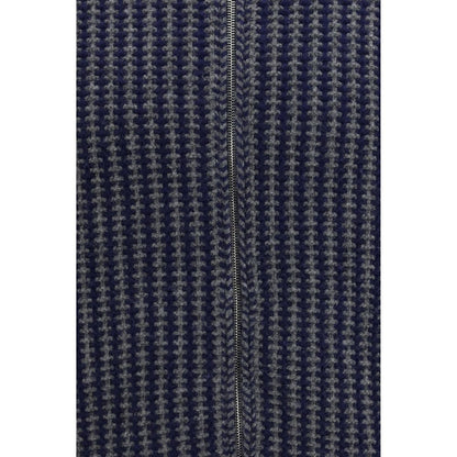 Versace Gray Wool Oves Aries Sweatshirt