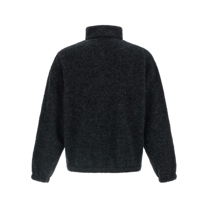 Jil Sander Gray Wool Sweatshirt