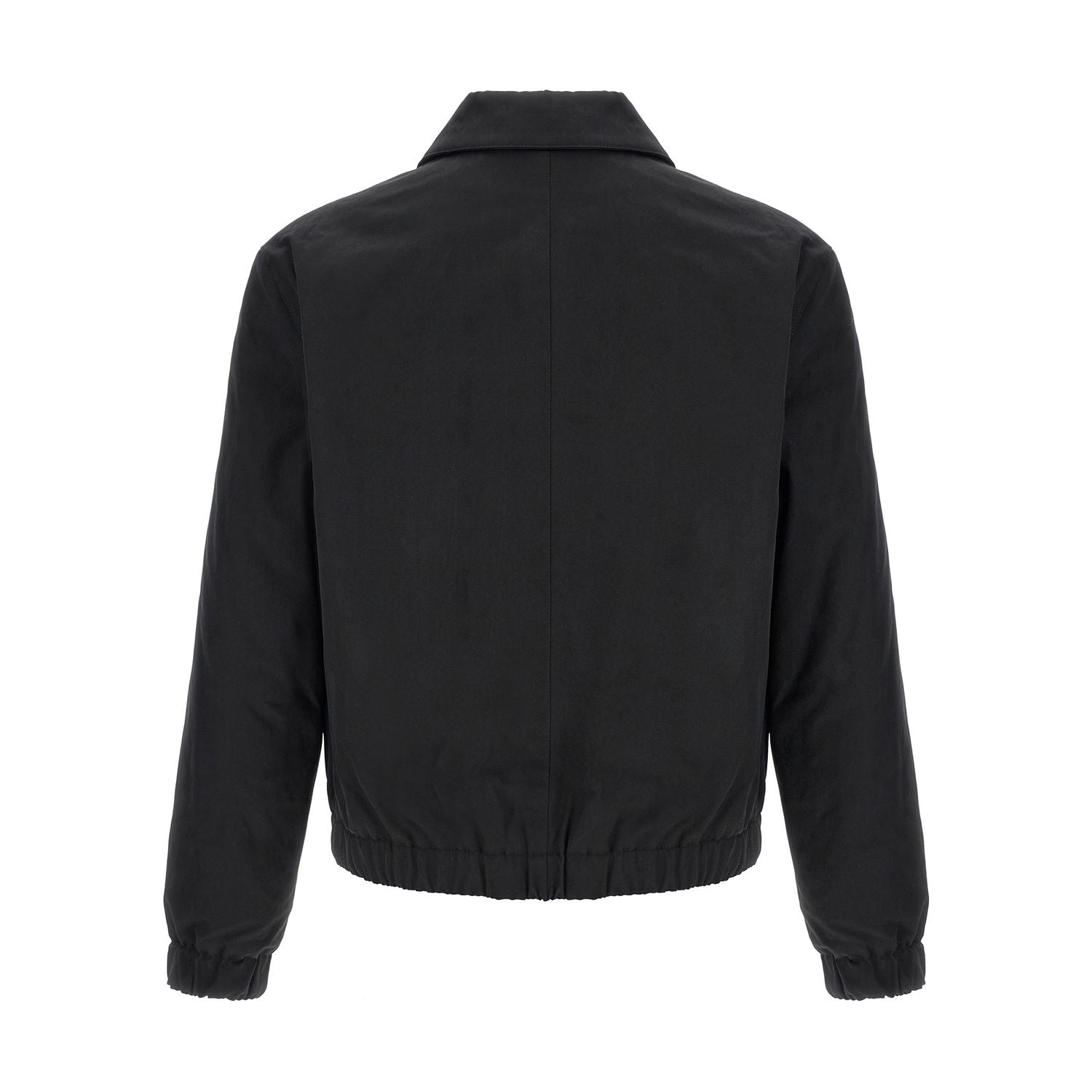 Ami Paris Black Cotton Bomber