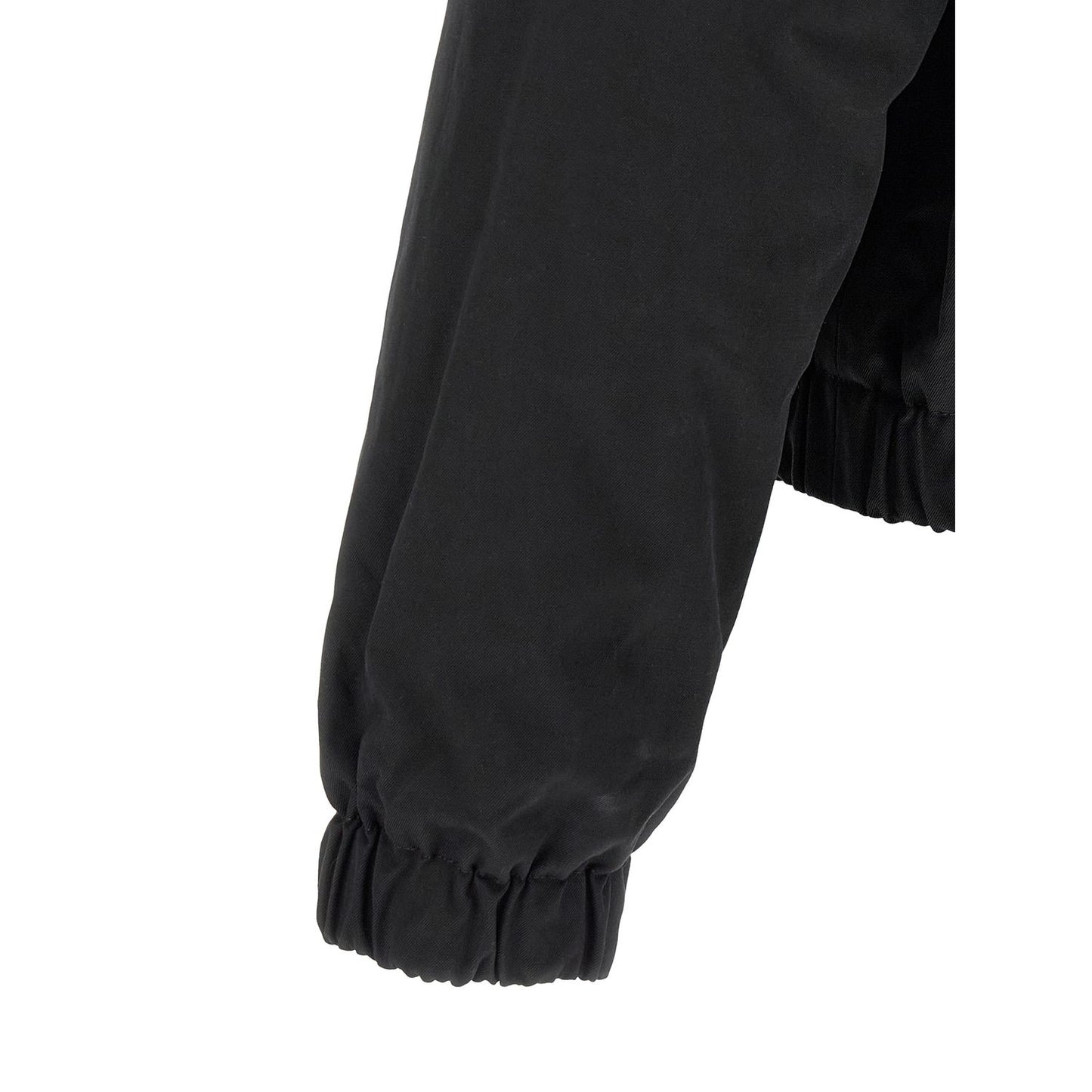 Ami Paris Black Cotton Bomber