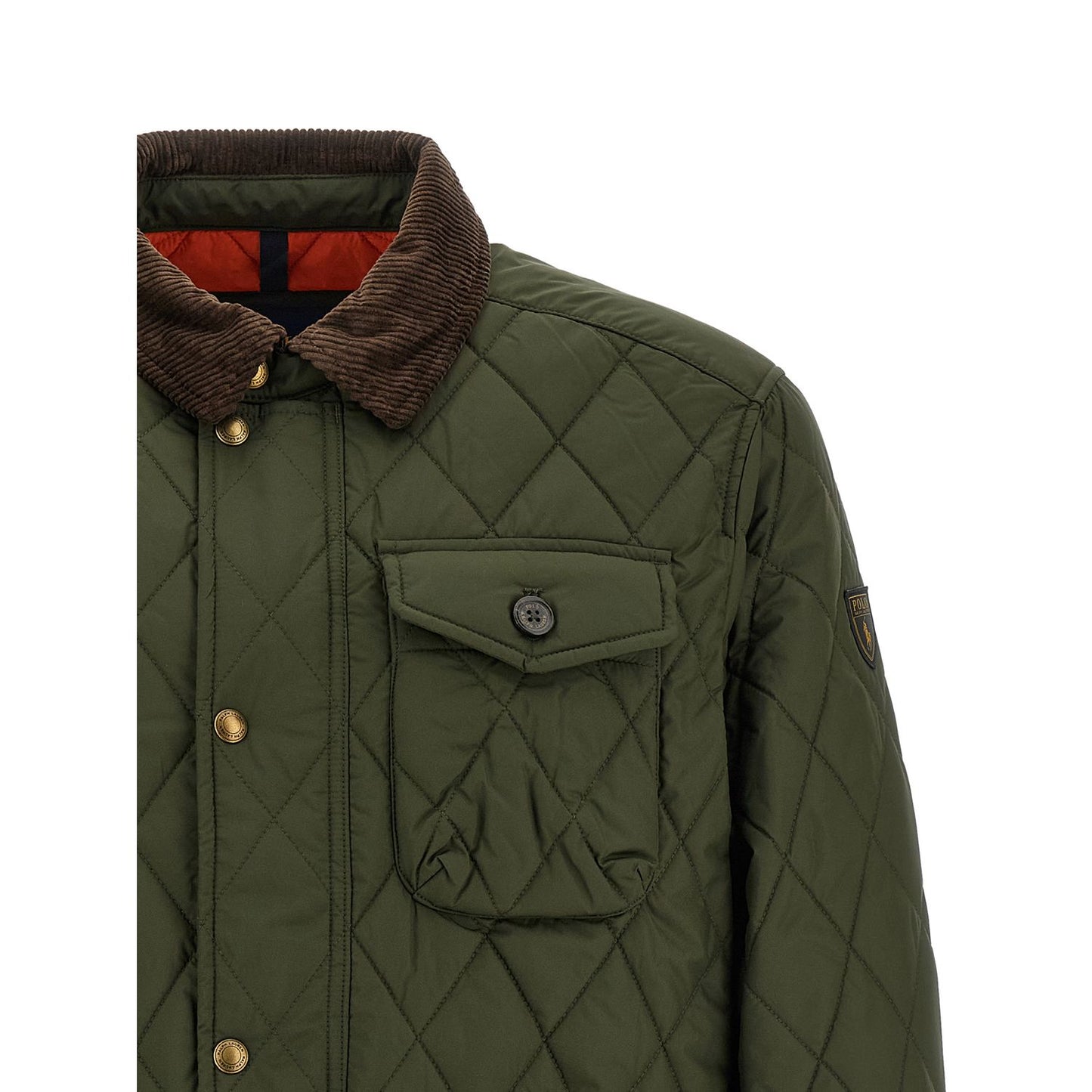Polo Ralph Lauren Bicolor Polyester Full-Length Jacket