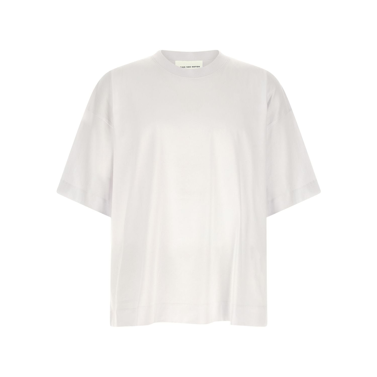 Dries Van Noten White Cotton T-Shirt