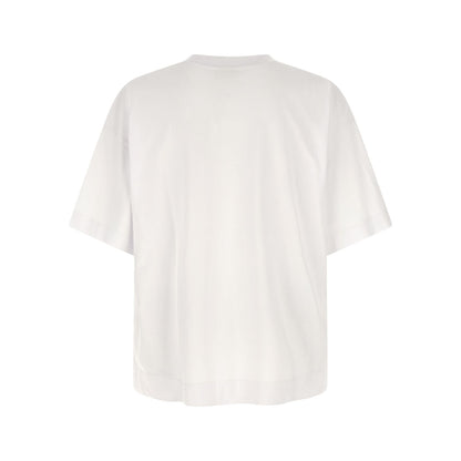 Dries Van Noten White Cotton T-Shirt