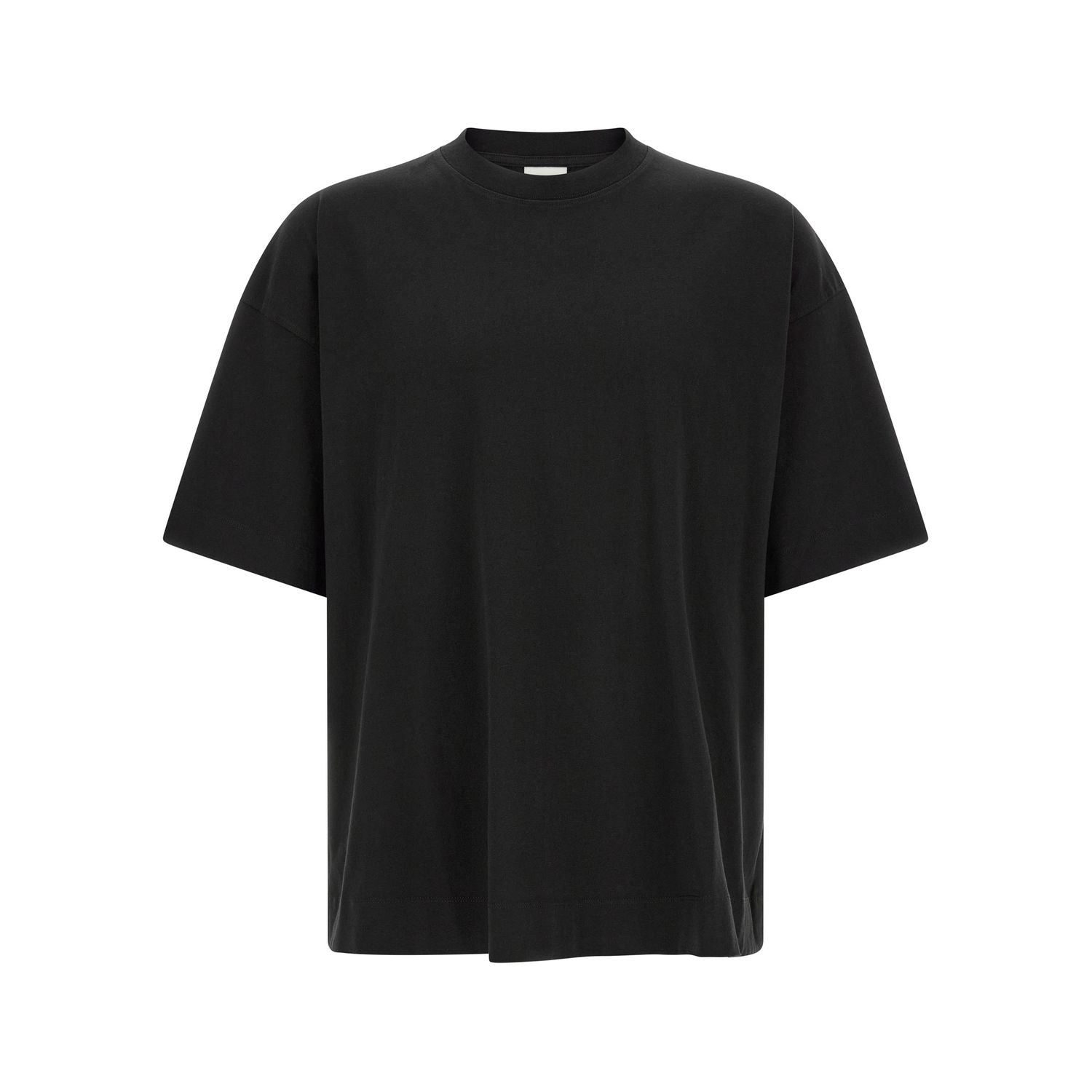 Dries Van Noten Black Cotton T-Shirt