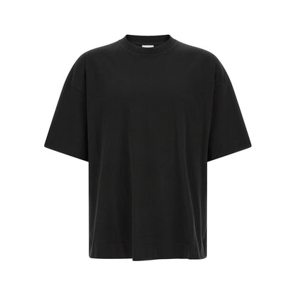 Dries Van Noten Black Cotton T-Shirt