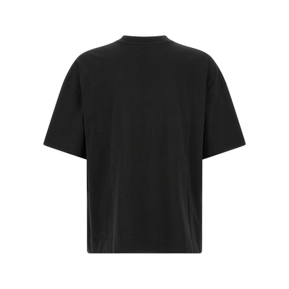 Dries Van Noten Black Cotton T-Shirt