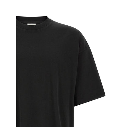 Dries Van Noten Black Cotton T-Shirt