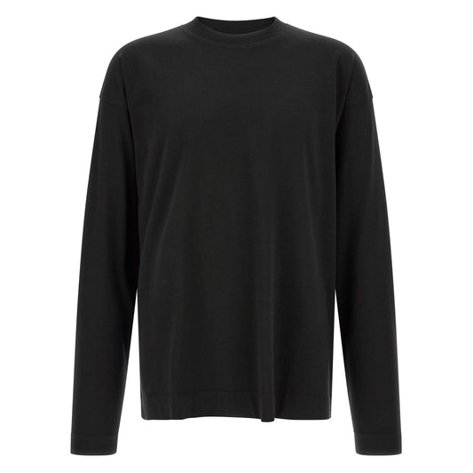 Dries Van Noten Black Cotton T-Shirt