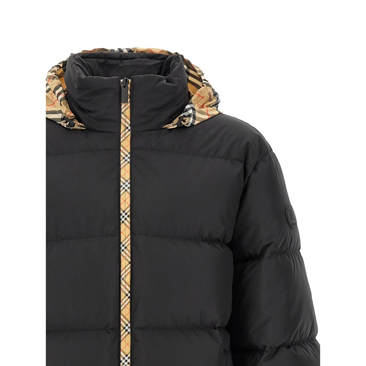 Burberry Black Polyester Parka